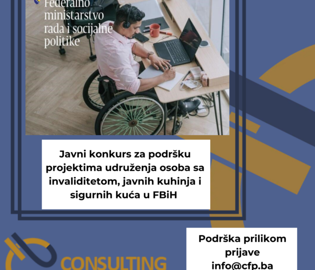 Javni konkurs Federalnog ministarstva rada i socijalne politike