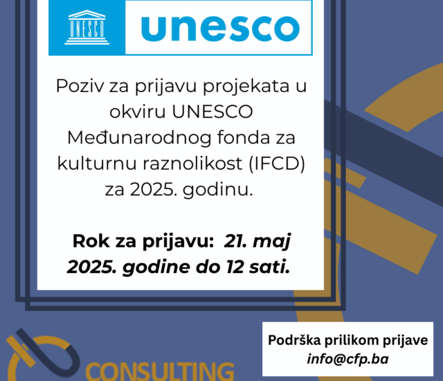 Poziv za prijavu projekata – UNESCO
