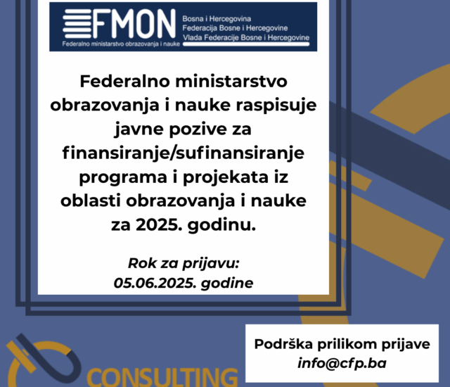 Javni pozivi Federalnog ministarstva obrazovanja i nauke